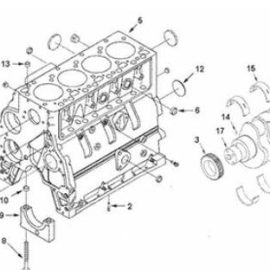 Cummins 4BT3.9-C100 enigne spare parts catalog