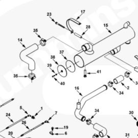 Cummins Molded Hose 4019915