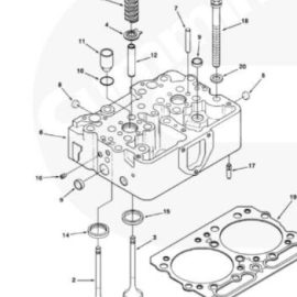 Spare Parts for Cummins NT855-G/NTA855-G generator engine